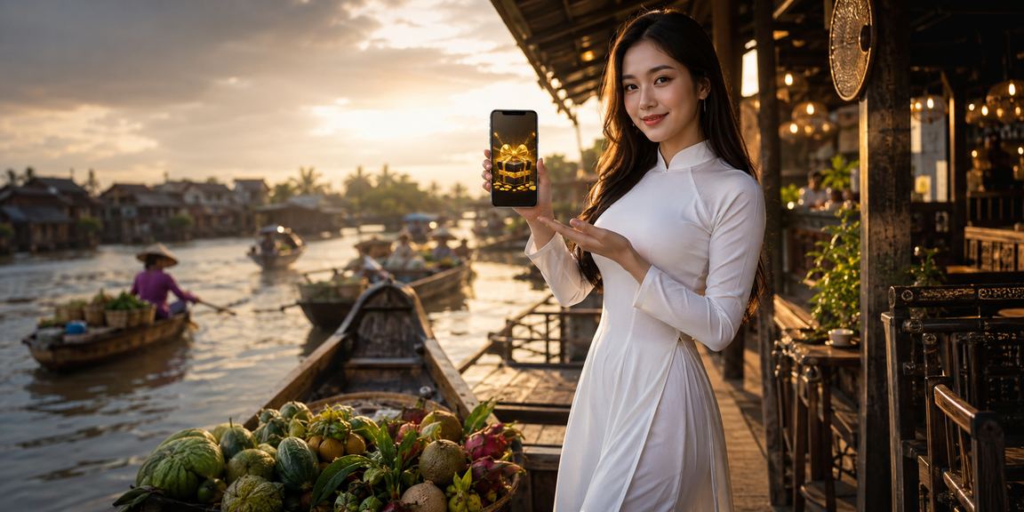 Giao diện chơi casino trên điện thoại di động với 7075